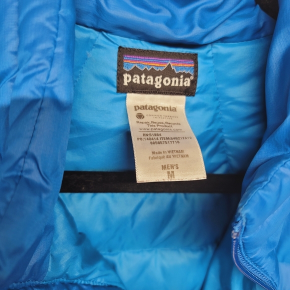 Patagonia down sweater  vest blue for Men - Picture 4 of 7